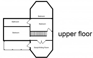 Ben Trovato Floor Plan, Upper Floor